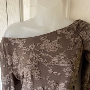 Floral One-Shoulder Top